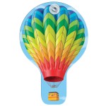 Balloon/ Light Bulb Paper Window Sign (Approximately 8"x8") Logo Branded