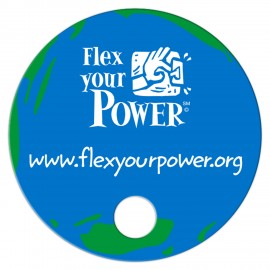 Round/Ball Fan Hand Fan Full Color (1 Side) with Logo  Round/Ball Fan Hand Fan Full Color (1 Side) with Logo