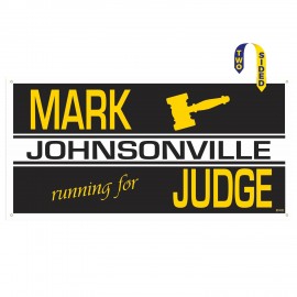 Personalized Corrugated Plastic Sign | 24" x 48" | 2 Sides  Personalized Corrugated Plastic Sign | 24" x 48" | 2 Sides