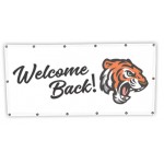 18 Oz. Double-Sided Scrim Vinyl Banner (6'x2') with Logo