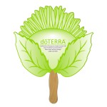 Sunflower Fast Hand Fan (1 Side) 1 Day Custom Printed