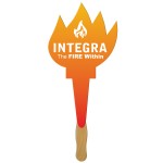 Torch Fast Hand Fan (1 Side) 1 Day Logo Branded