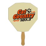 Gem Fast Hand Fan (1 Side) 1 Day Custom Printed