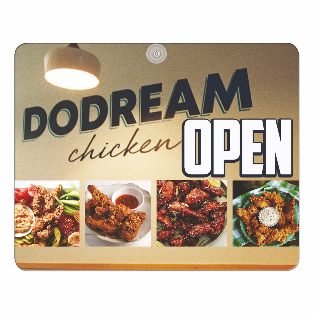 Rectangle Window Sign 8"x10" Custom Printed Rectangle Window Sign 8"x10" Custom Printed