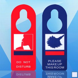 Custom Hang Tags Door Hanger 3 3/4'' x 10 1/16''  Custom Hang Tags Door Hanger 3 3/4