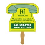 Custom Printed Phone Fast Hand Fan (1 Side) 1 Day