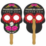 Skull Fast Hand Fan (2 Sides) 1 Day with Logo