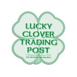 Promotional Clover Hand Fan Without Stick