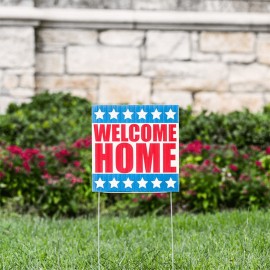 Customized Custom 12" X 12" Yard Signs
