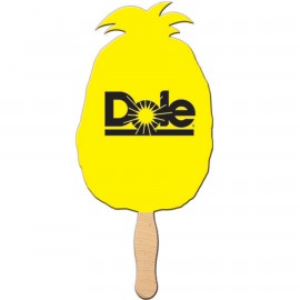 Logo Branded Pineapple Hand Fan