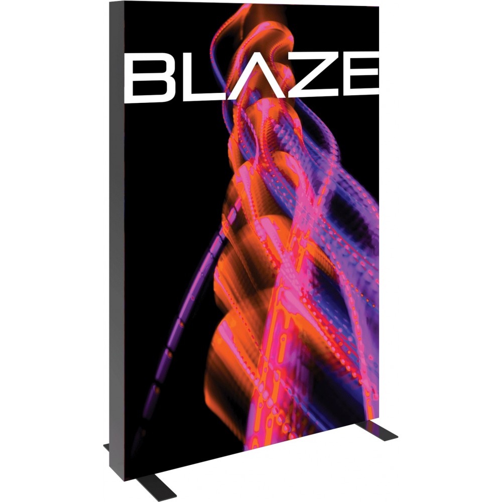 Blaze Light Box 0406 - Freestanding with Logo