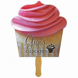 Cupcake Hand Fan with Logo