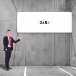 Custom 3' X 8' Banners with Logo