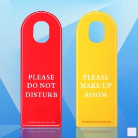 Promotional Hang Tags Door Hanger 3 9/16'' x 9 13/16''  Promotional Hang Tags Door Hanger 3 9/16