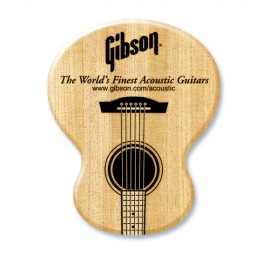 Logo Branded Guitar Shape Paper Hand Fan W/out Stick  Logo Branded Guitar Shape Paper Hand Fan W/out Stick