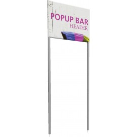 Popup Bar Mini Header with Logo