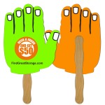 Hand Fast Hand Fan (2 Sides) 1 Day Custom Imprinted