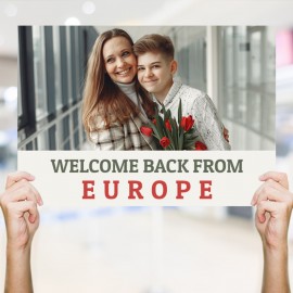 Hand Held Event Signs with Logo