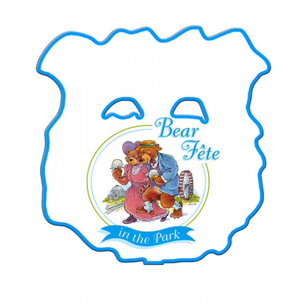 Bear Paper Window Sign (Approximately 8"x8") Logo Branded Bear Paper Window Sign (Approximately 8"x8") Logo Branded