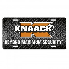 Logo Branded License Plate | 6" x 12" | .040" Polystyrene | Slots | Full Color