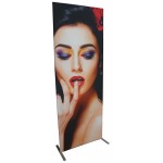 Promotional Slipcover Tension Fabric Banner Stand 24" Wide