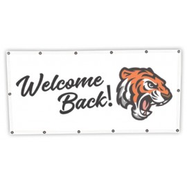 Personalized 18 Oz. Single-Sided Scrim Vinyl Banner (5'x3')  Personalized 18 Oz. Single-Sided Scrim Vinyl Banner (5