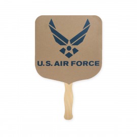 Promotional Elect Recycled Paper Hand Fan Single