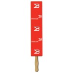 Long Rectangle Rally Hand Sign w/ 12" Wooden Stick Custom Printed