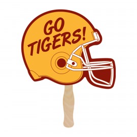 Lightweight Football Helmet Shape Hand Fan with Logo