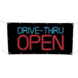 13 Oz. Single-Sided Scrim Banner (6'x4') with Logo  13 Oz. Single-Sided Scrim Banner (6'x4') with Logo