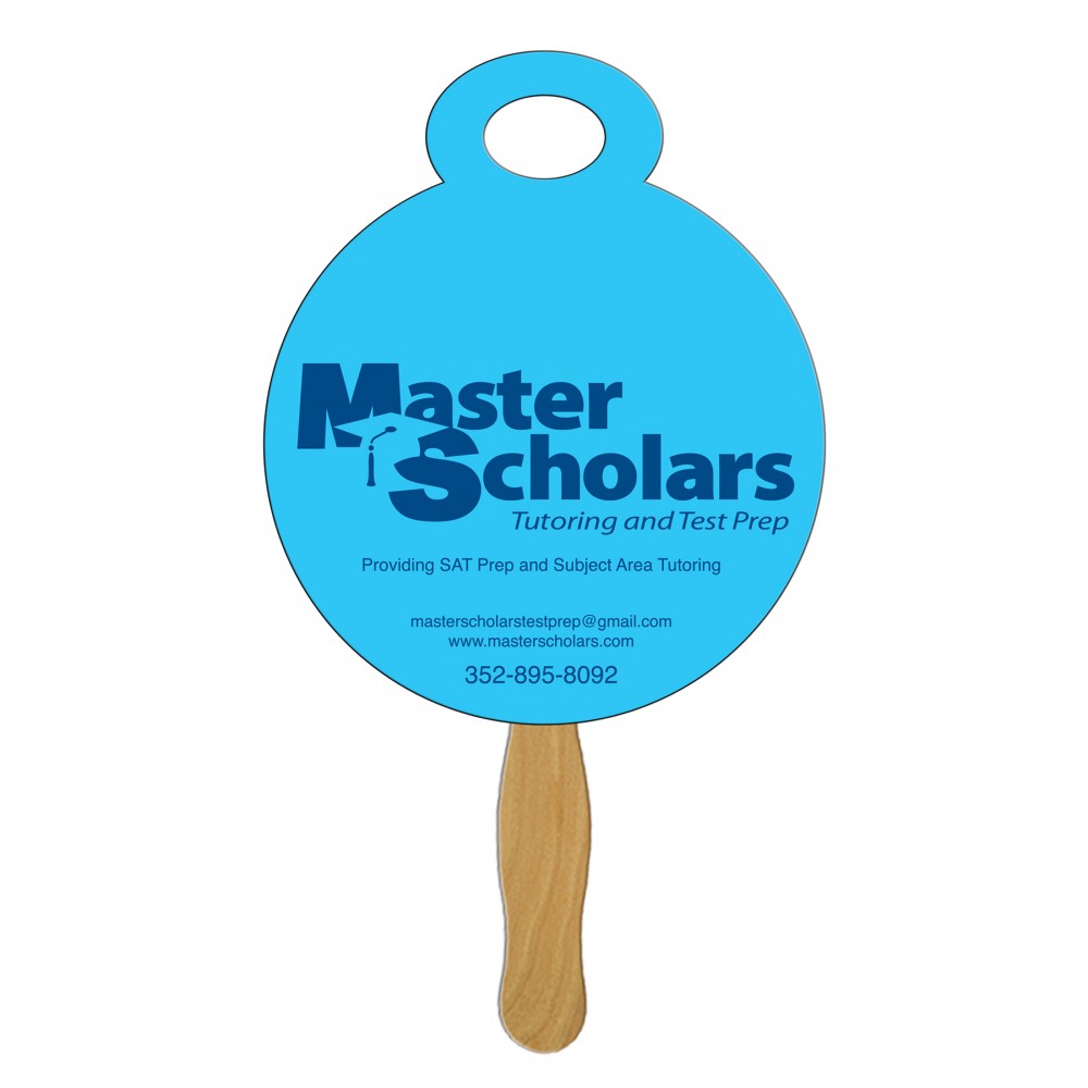 Custom Imprinted Stop Watch Fast Hand Fan (1 Side) 1 Day Custom Imprinted Stop Watch Fast Hand Fan (1 Side) 1 Day
