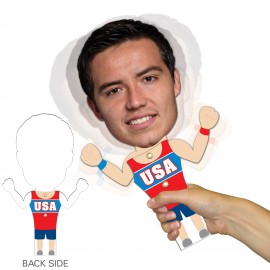 Custom Imprinted Custom Shape Head Shaker