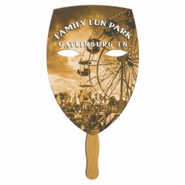 Mask Hand Fan with Logo