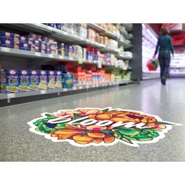 Personalized Multigrip Floor Wall Concrete Graphics (24" x 36")  Personalized Multigrip Floor Wall Concrete Graphics (24" x 36")
