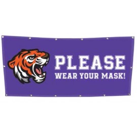 Personalized 13 Oz. Single-Sided Vinyl Hanging Banner (4'x2')