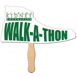 Logo Branded Shoe Hand Fan