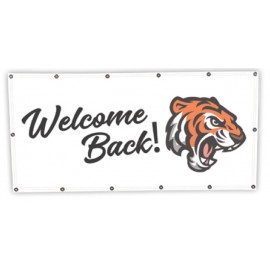 18 Oz. Single-Sided Scrim Vinyl Banner (10'x3') with Logo  18 Oz. Single-Sided Scrim Vinyl Banner (10