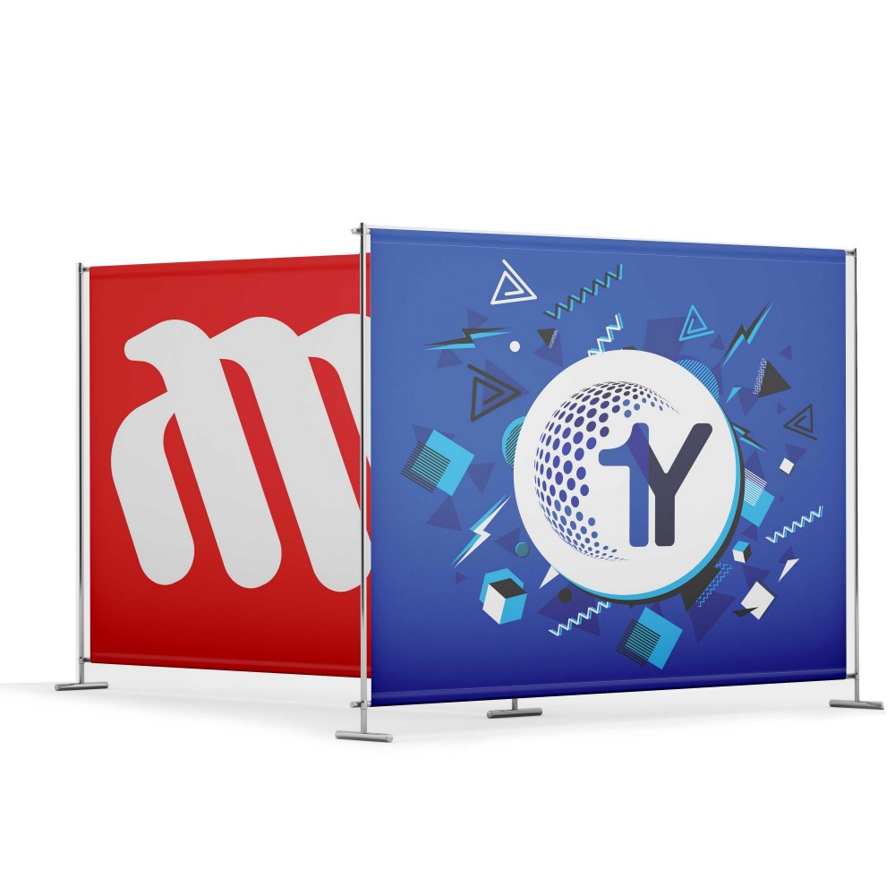 Backdrop 10'x10' Vinyl Banner with Logo