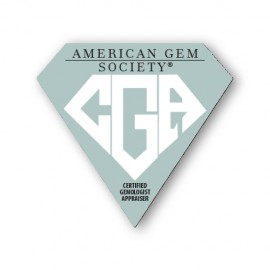 Logo Branded Gem Diamond Jewel Shape Paper Hand Fan W/Out Stick