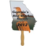 Promotional Georgia State Hand Fan