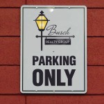 Custom Imprinted 0.04" White Aluminum Sign - 12"x24"