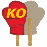 Boxing Glove Stock Shape Fan Logo Branded