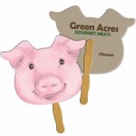 Customized Pig Recycled Hand Fan