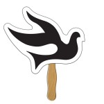 Dove Hand Fan with Logo