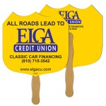 Interstate Sign Fast Hand Fan (2 Sides) 1 Day Custom Imprinted