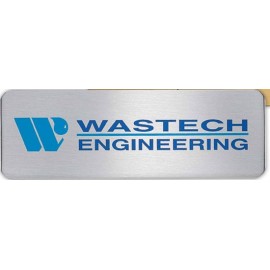 Custom Metal Plates & Signage: 12-15 sq. in.