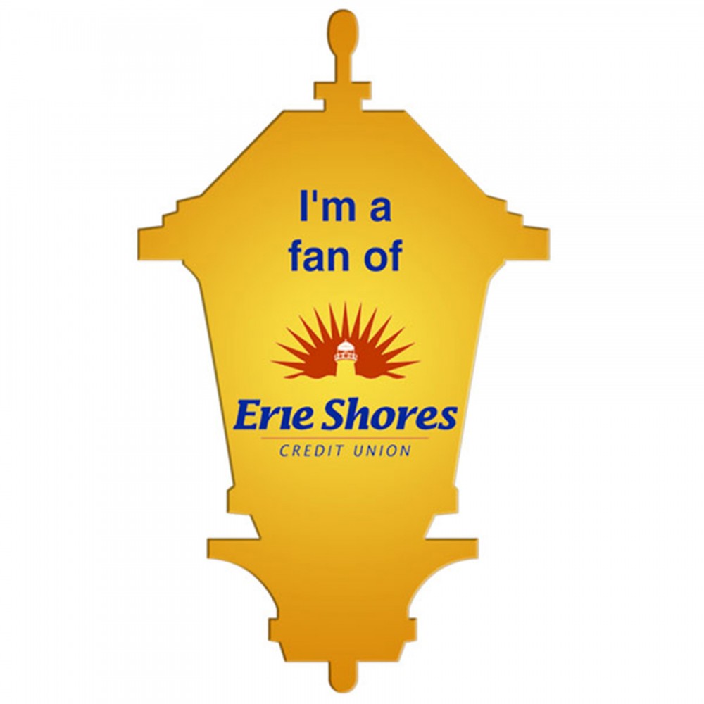 Lamp Paper Window Sign (Approximately 8"x8") Logo Branded Lamp Paper Window Sign (Approximately 8"x8") Logo Branded