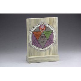 Personalized 8" x 10" - Hardwood Table or Desk Sign with Base  Personalized 8" x 10" - Hardwood Table or Desk Sign with Base