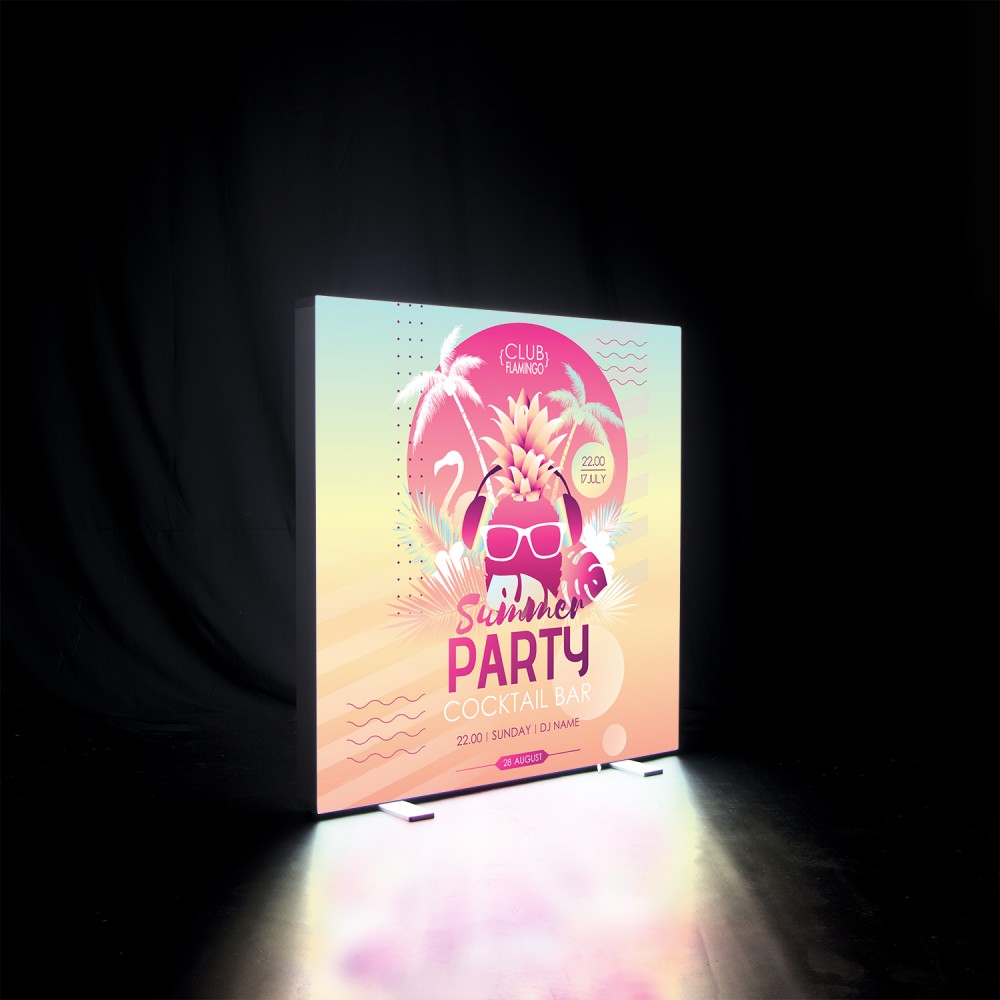 Promotional 4' x 4' Fusion Glo Display Kit Promotional 4' x 4' Fusion Glo Display Kit