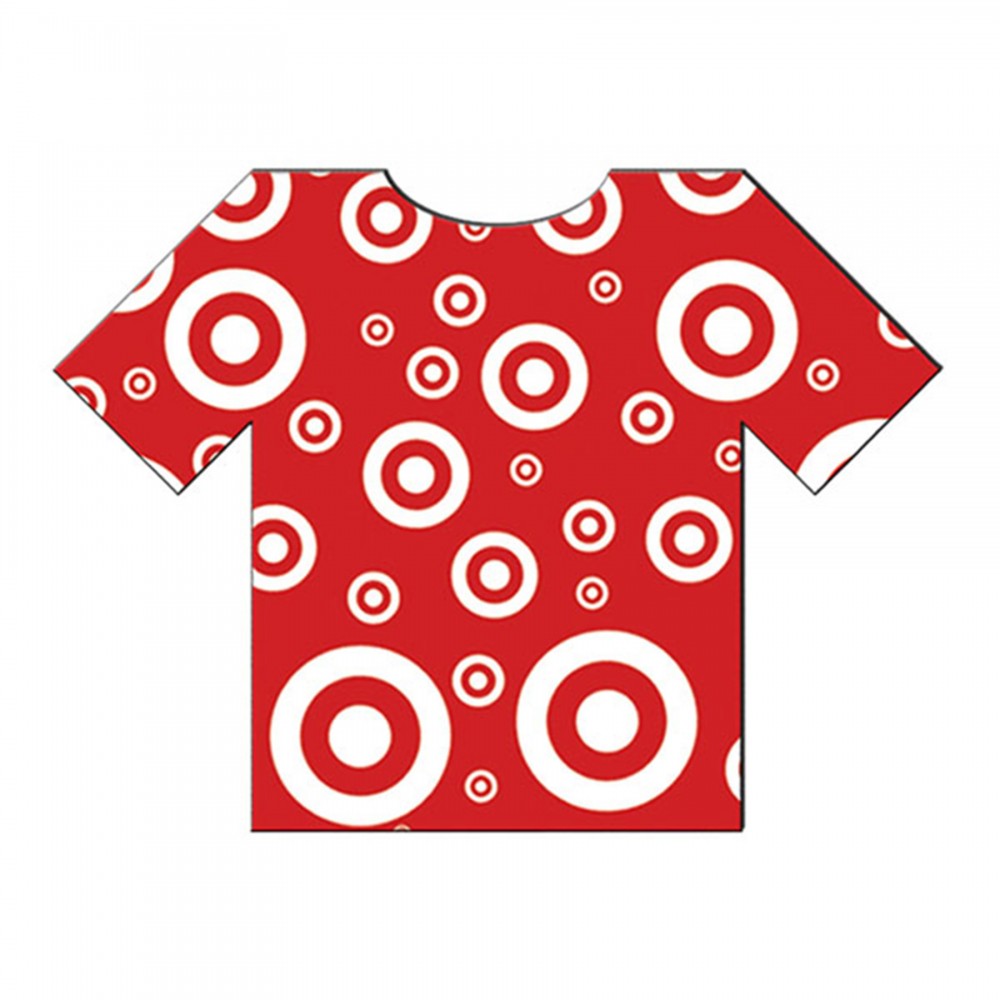 T-Shirt Paper Window Sign (Approximately 8"x8") Logo Branded T-Shirt Paper Window Sign (Approximately 8"x8") Logo Branded